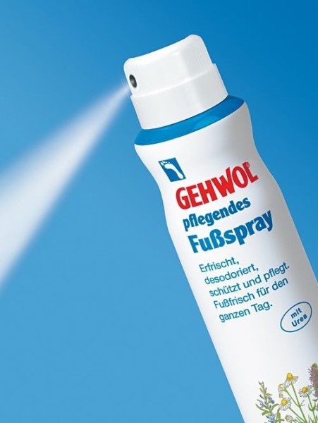 GEHWOL pflegendes Fußspray, desinfizierend, mit Fußpilzschutz, 150 ml