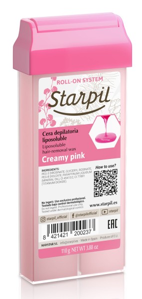 Starpil Wachspatrone Ultra Creamy Pink, 110g