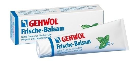 GEHWOL Frische-Balsam, desodorierend, kühlende Fußcreme, mit Fußpilzschutz, 75ml